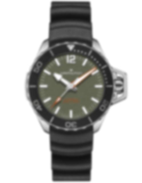 Men's watch / unisex  HAMILTON, Khaki Navy Frogman Auto / 41mm, SKU: H77455360 | watchphilosophy.co.uk