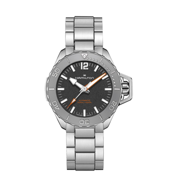 Men's watch / unisex  HAMILTON, Khaki Navy Frogman Auto / 41mm, SKU: H77485130 | watchphilosophy.co.uk