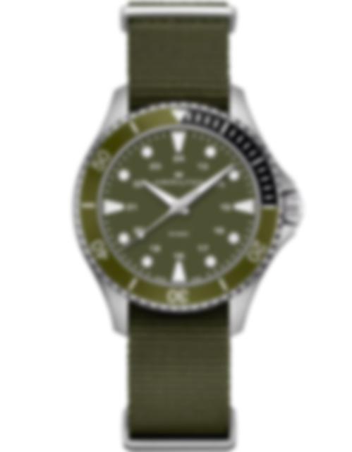 Men's watch / unisex  HAMILTON, Khaki Navy Scuba Quartz / 37mm, SKU: H82241961 | watchphilosophy.co.uk