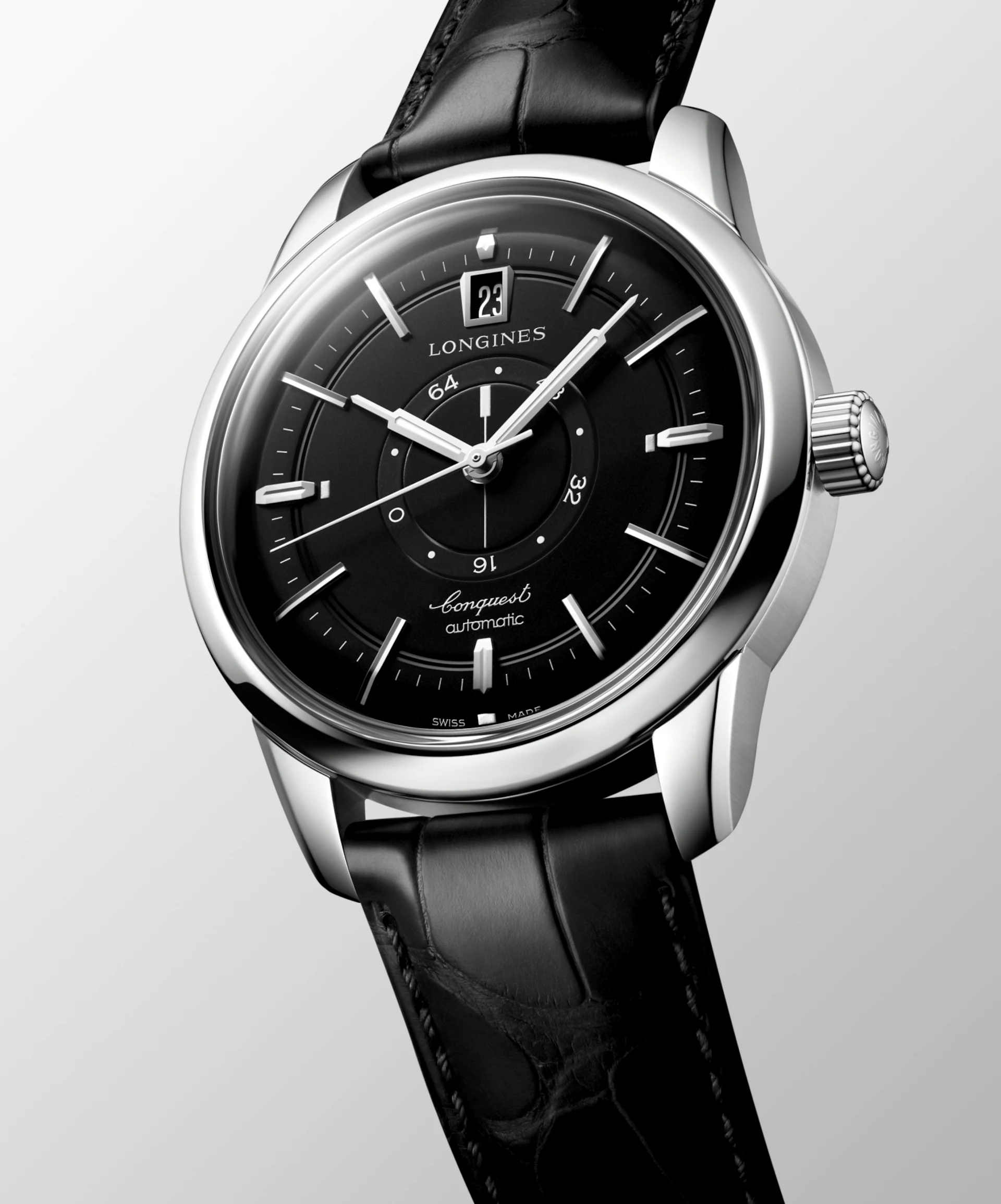 Men's watch / unisex  LONGINES, Conquest Heritage Central Power Reserve / 38mm, SKU: L1.648.4.52.2 | watchphilosophy.co.uk