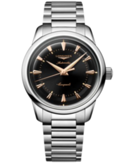Men's watch / unisex LONGINES, Conquest Heritage / 38mm, SKU: L1.649.4.52.6 | watchphilosophy.co.uk