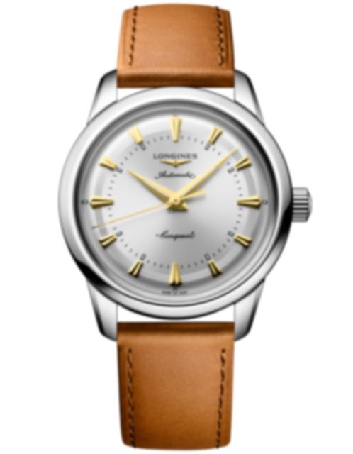 Men's watch / unisex LONGINES, Conquest Heritage / 38mm, SKU: L1.649.4.72.2 | watchphilosophy.co.uk