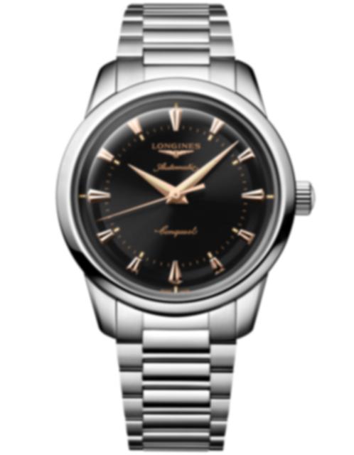 Men's watch / unisex LONGINES, Conquest Heritage / 40mm, SKU: L1.650.4.52.6 | watchphilosophy.co.uk