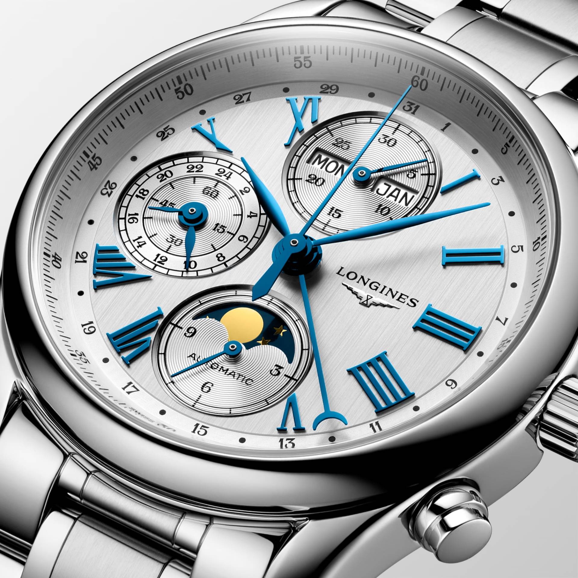 Men's watch / unisex  LONGINES, Master Collection / 40mm, SKU: L2.673.4.71.6 | watchphilosophy.co.uk