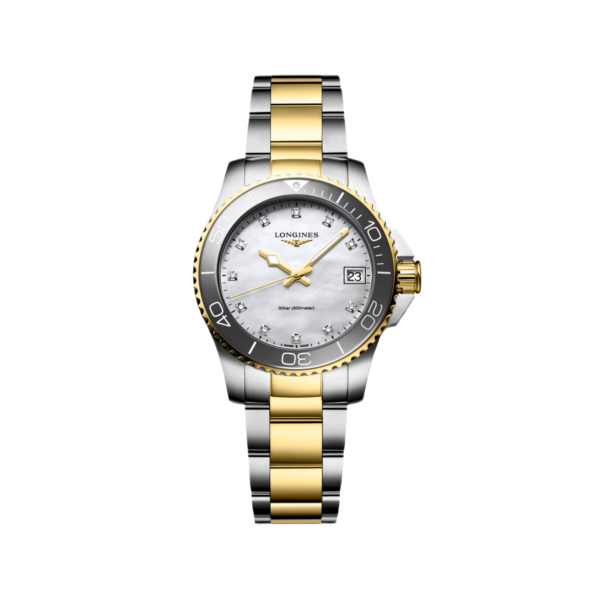 Ladies' watch  LONGINES, HydroConquest / 32mm, SKU: L3.370.3.87.6 | watchphilosophy.co.uk