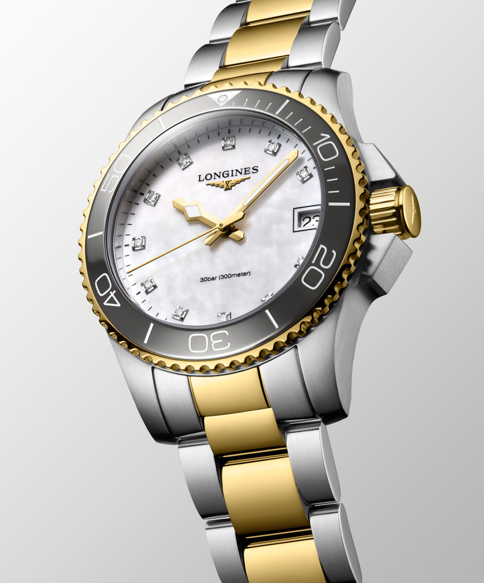 Ladies' watch  LONGINES, HydroConquest / 32mm, SKU: L3.370.3.87.6 | watchphilosophy.co.uk