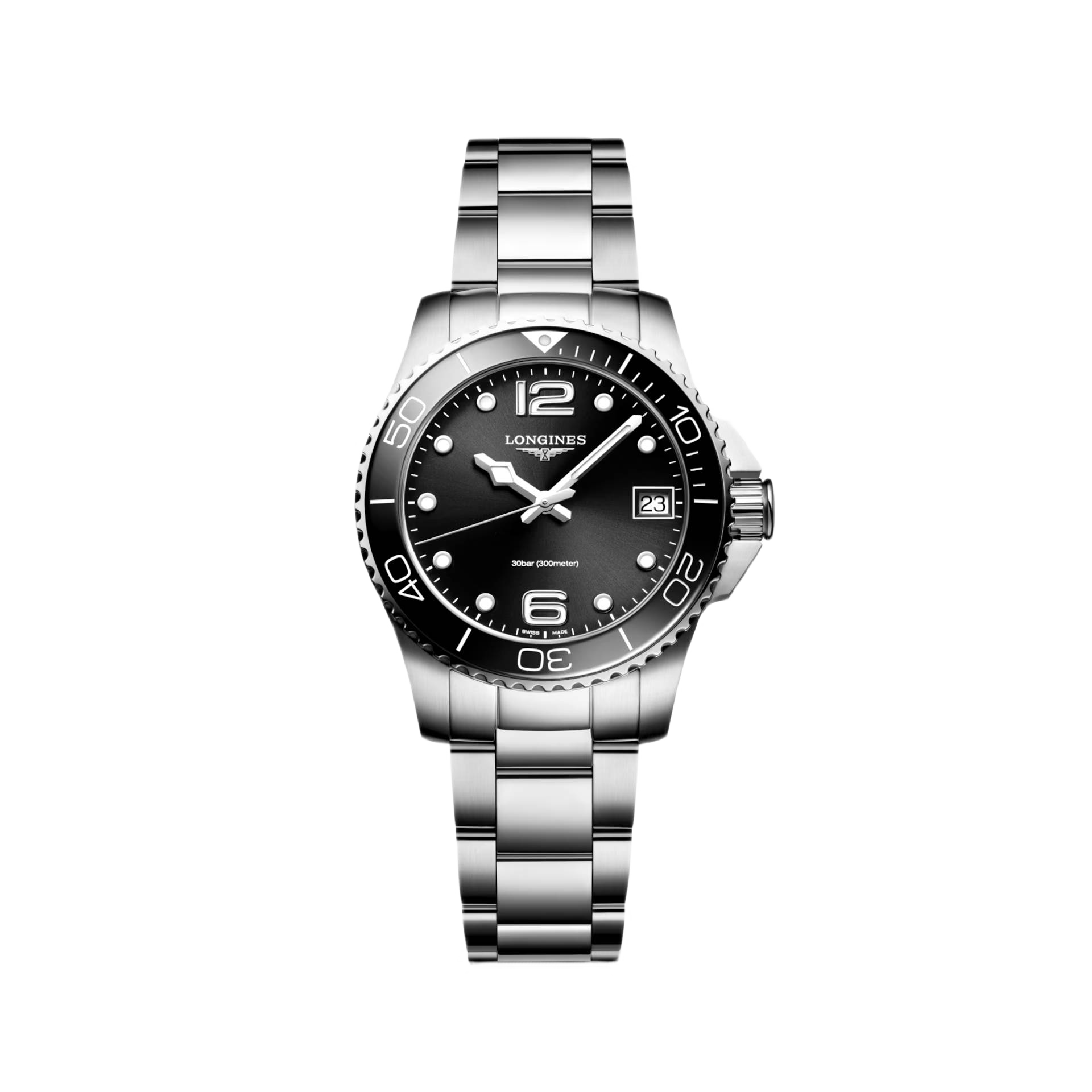 Ladies' watch  LONGINES, HydroConquest / 32mm, SKU: L3.370.4.56.6 | watchphilosophy.co.uk