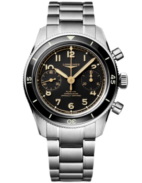 Men's watch / unisex LONGINES, Spirit Pilot Flyback / 39.50mm, SKU: L3.721.4.53.6 | watchphilosophy.co.uk