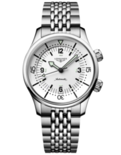 Men's watch / unisex LONGINES, Legend Diver / 39mm, SKU: L3.764.4.16.6 | watchphilosophy.co.uk