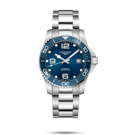 Men's watch / unisex  LONGINES, HydroConquest / 41mm, SKU: L3.781.4.96.6 | watchphilosophy.co.uk