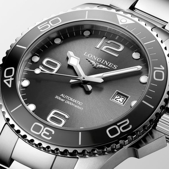 Men's watch / unisex  LONGINES, HydroConquest / 43mm, SKU: L3.782.4.76.6 | watchphilosophy.co.uk