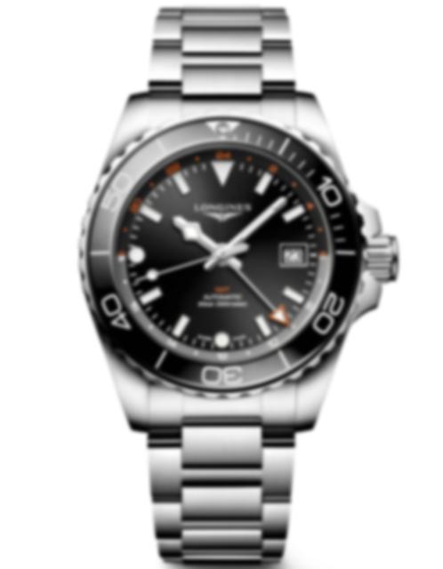 Men's watch / unisex  LONGINES, HydroConquest GMT / 41mm, SKU: L3.790.4.56.6 | watchphilosophy.co.uk