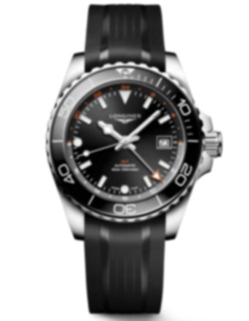 Men's watch / unisex  LONGINES, HydroConquest GMT / 41mm, SKU: L3.790.4.56.9 | watchphilosophy.co.uk