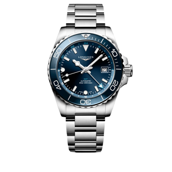 Men's watch / unisex  LONGINES, HydroConquest GMT / 41mm, SKU: L3.790.4.96.6 | watchphilosophy.co.uk