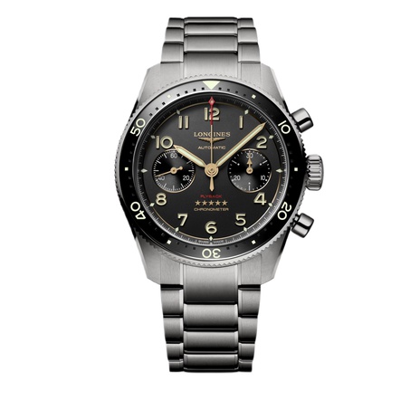 Men's watch / unisex  LONGINES, Spirit Flyback Titanium / 42mm, SKU: L3.821.1.53.6 | watchphilosophy.co.uk