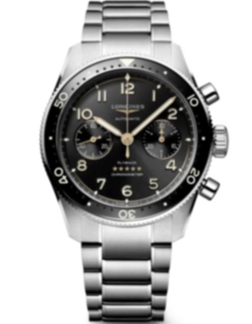 Men's watch / unisex LONGINES, Spirit Flyback / 42mm, SKU: L3.821.4.53.6 | watchphilosophy.co.uk
