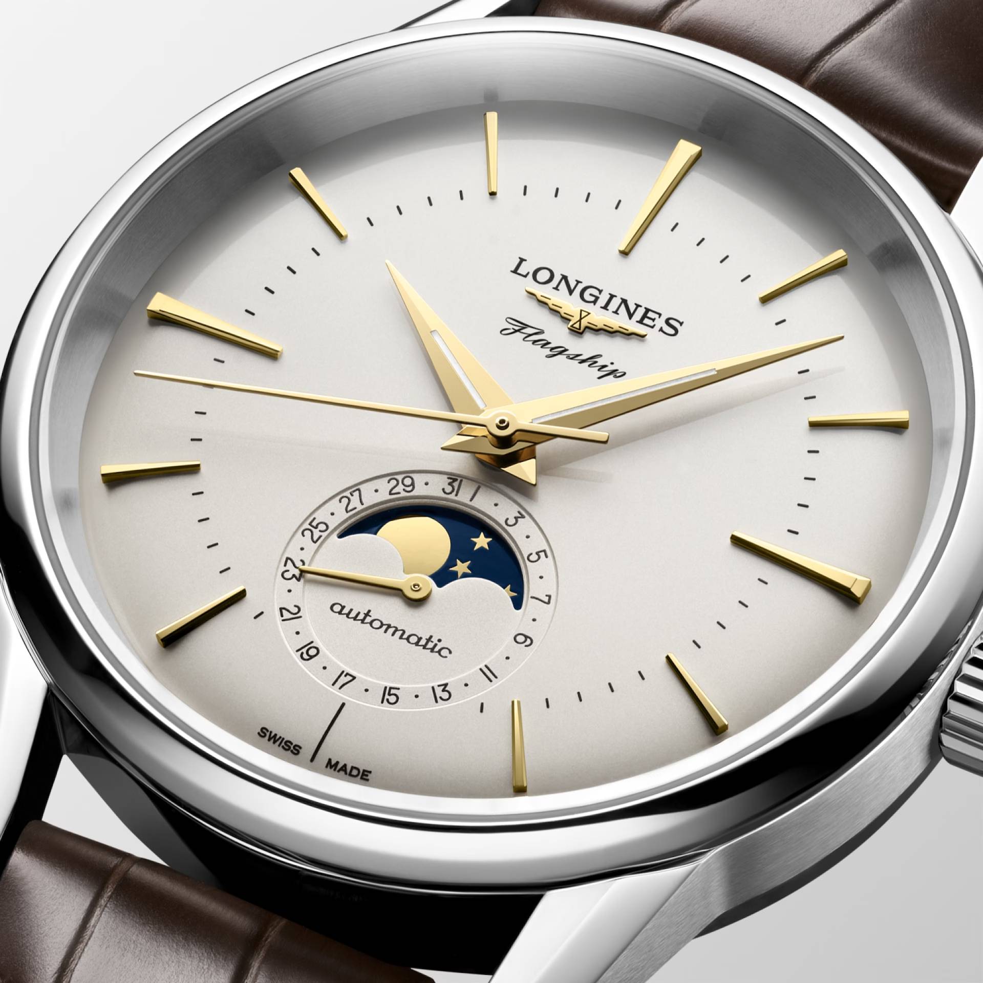 Men's watch / unisex  LONGINES, Flagship Heritage / 38.50mm, SKU: L4.815.4.78.2 | watchphilosophy.co.uk