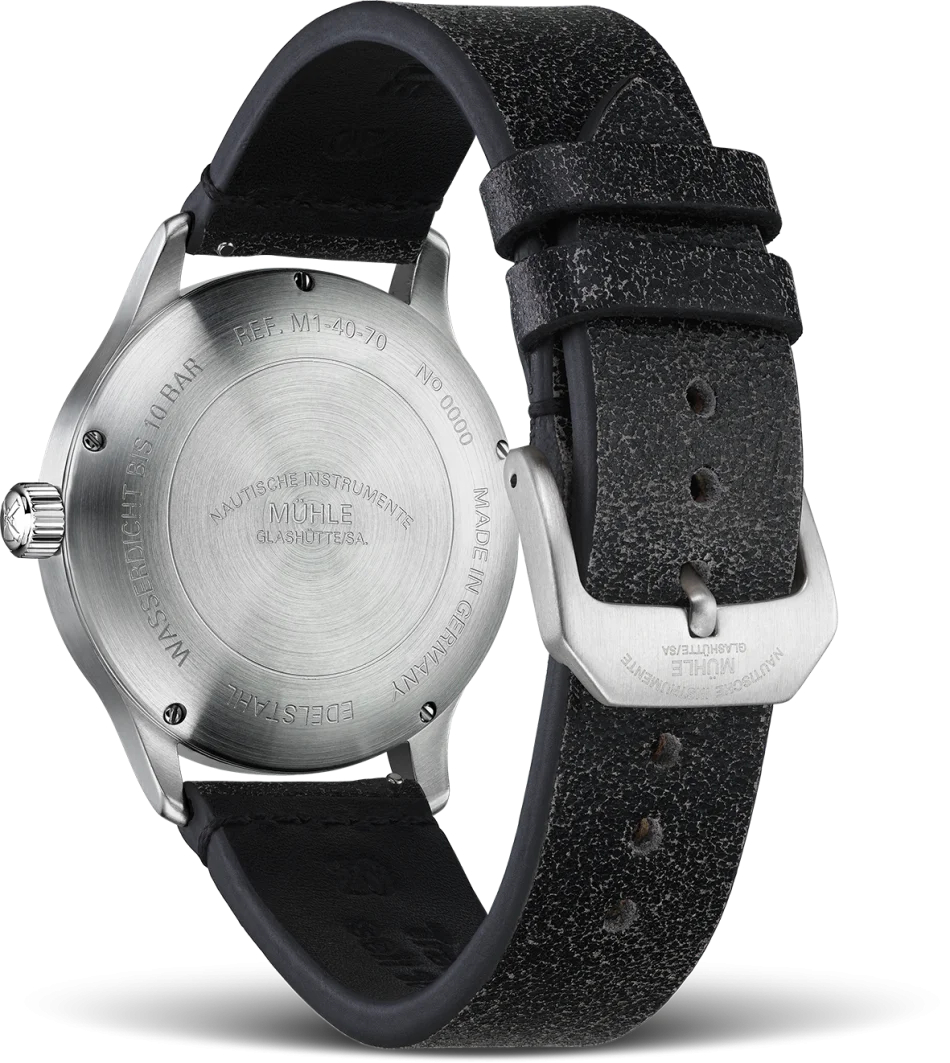 Men's watch / unisex  MÜHLE-GLASHÜTTE, Panova Violet / 40mm, SKU: M1-40-78-1-LB-III | watchphilosophy.co.uk