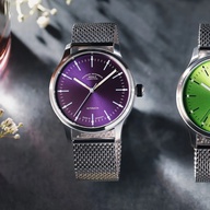 Men's watch / unisex  MÜHLE-GLASHÜTTE, Panova Violet / 40mm, SKU: M1-40-78-1-MB-II | watchphilosophy.co.uk