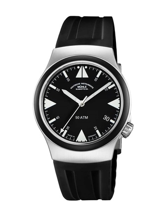 Men's watch / unisex  MÜHLE-GLASHÜTTE, S.A.R. Mission-Timer Titan / 43 mm, SKU: M1-51-03-KB | watchphilosophy.co.uk