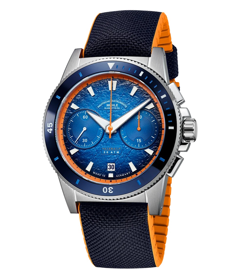 Men's watch / unisex MÜHLE-GLASHÜTTE, Sportivo Active Chronograph / 42.50mm, SKU: M1-52-02-CK | watchphilosophy.co.uk