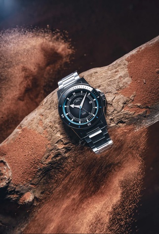 Men's watch / unisex MÜHLE-GLASHÜTTE, Sportivo Travel GMT / 42.50mm, SKU: M1-52-13-MB | watchphilosophy.co.uk