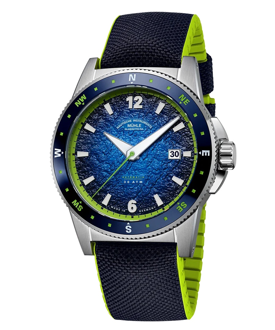 Men's watch / unisex MÜHLE-GLASHÜTTE, Sportivo Compass Date / 42.50mm, SKU: M1-52-22-CK | watchphilosophy.co.uk