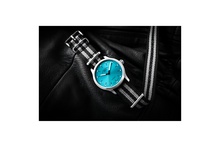 Men's watch / unisex  MÜHLE-GLASHÜTTE, Panova Turquoise / 40mm, SKU: M1-40-79-NB-IV | watchphilosophy.co.uk