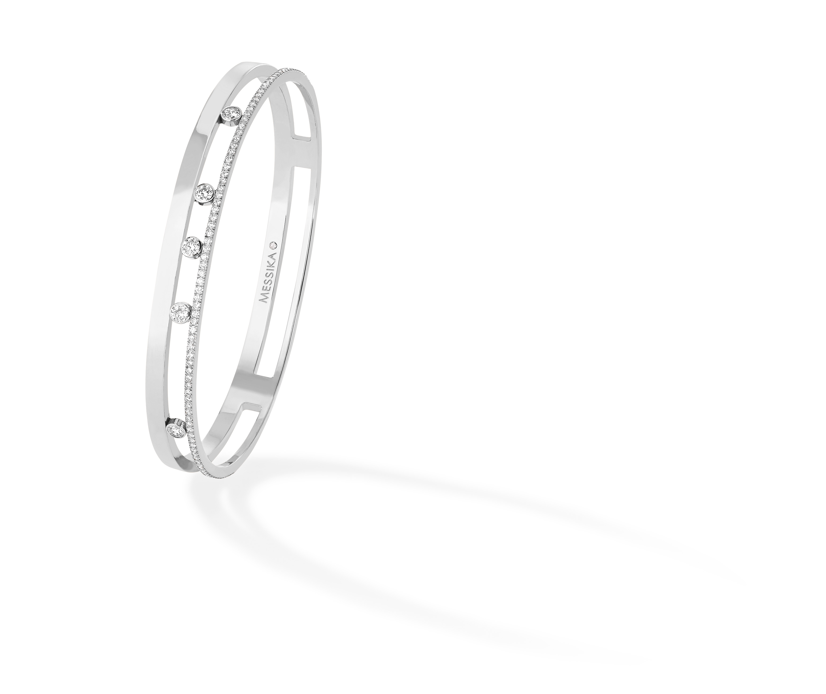 Women Jewellery  MESSIKA, Bangle Move Romane, SKU: 06514-WG | watchphilosophy.co.uk