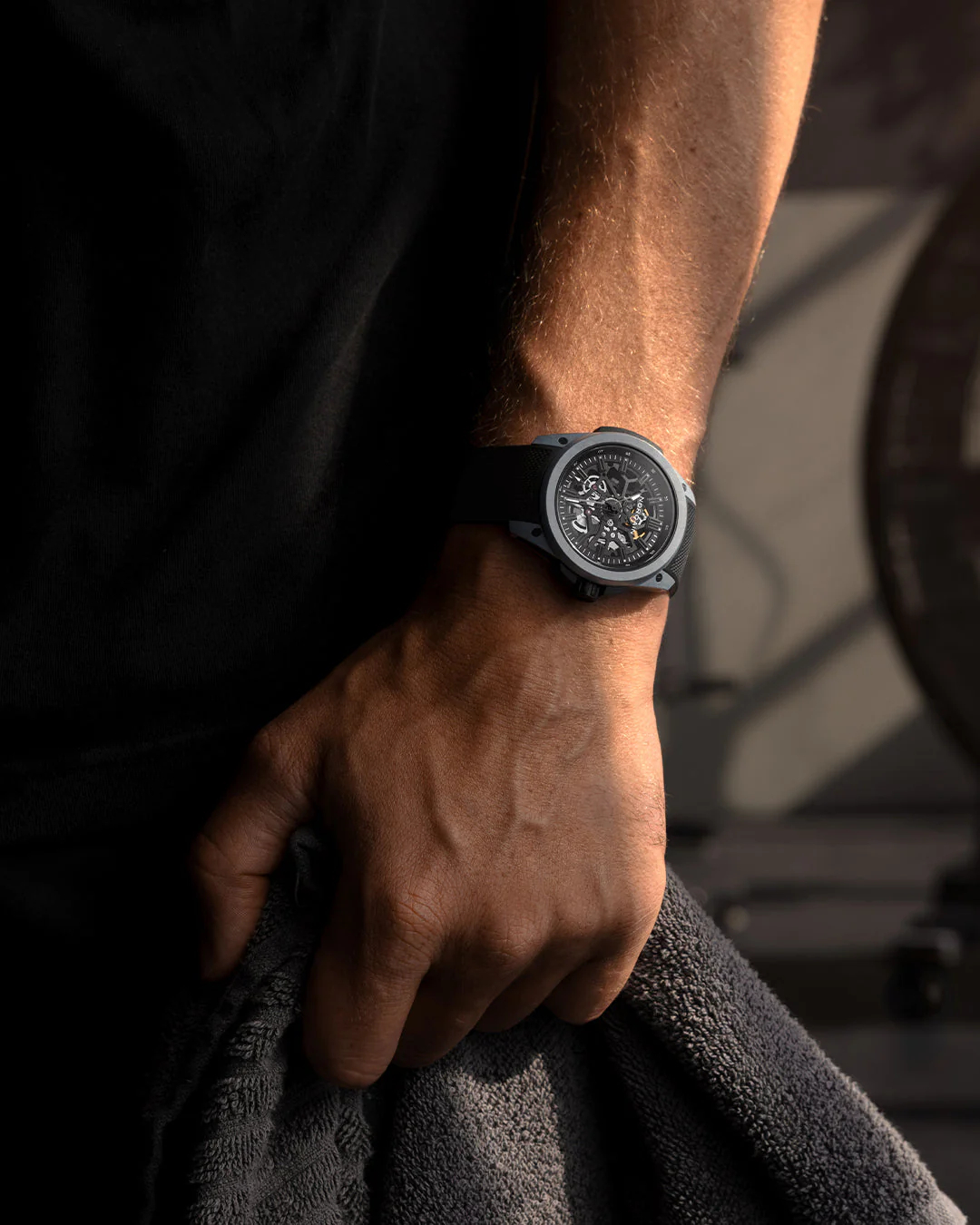 Men's watch / unisex  NORQAIN, Independence Wild One Skeleton Grey / 42mm, SKU: N3000.07Q42.B18.R01 | watchphilosophy.co.uk