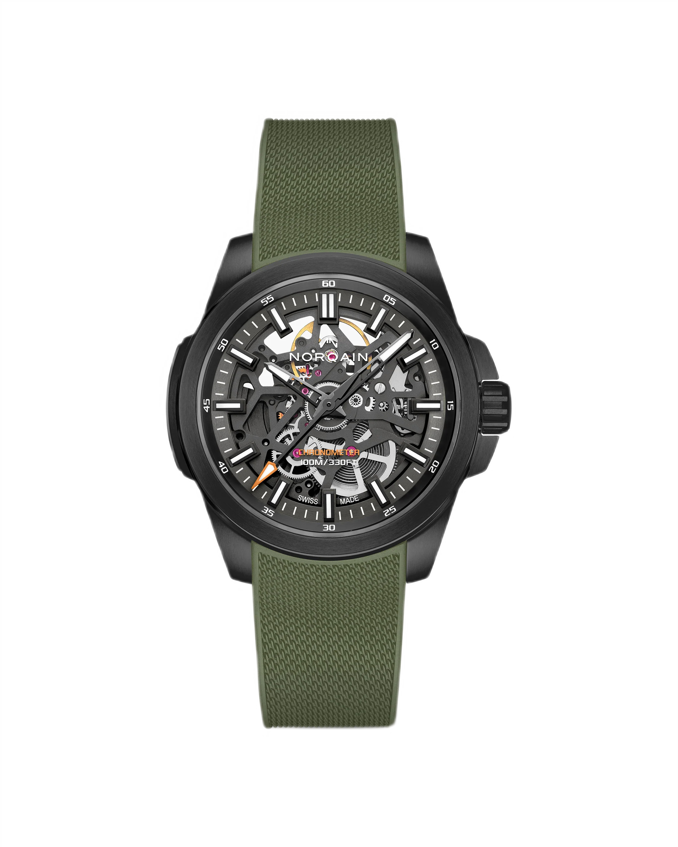 Men's watch / unisex  NORQAIN, Independence Skeleton / 40mm, SKU: N3008.07B01.G01.R01 | watchphilosophy.co.uk