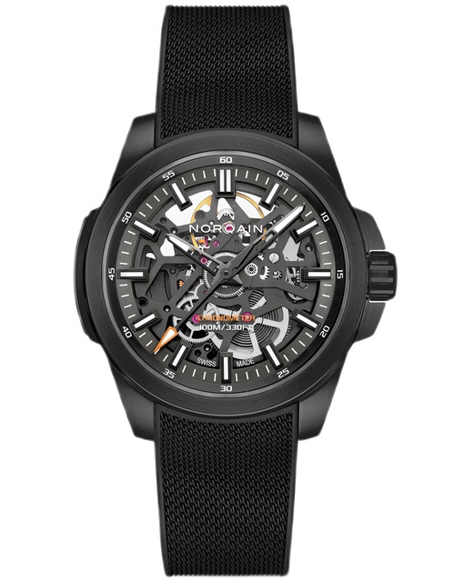 Men's watch / unisex  NORQAIN, Independence Skeleton / 40mm, SKU: N3008.07B01.G01.R02 | watchphilosophy.co.uk