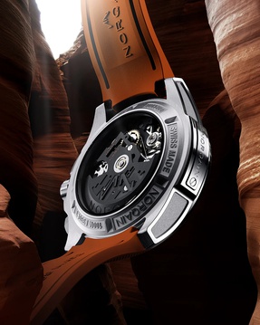 Men's watch / unisex  NORQAIN, Independence Skeleton Chrono / 42mm, SKU: N3200.40S01.O01.R01 | watchphilosophy.co.uk