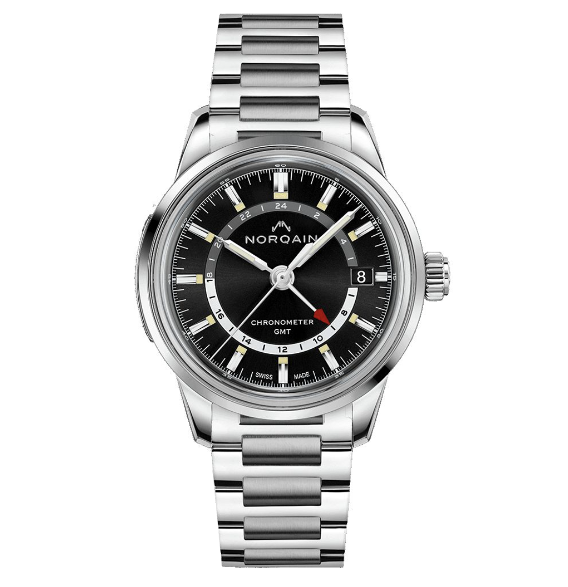 Men's watch / unisex  NORQAIN, Freedom 60 GMT / 40mm, SKU: NN2100SG/B211/201SG | watchphilosophy.co.uk