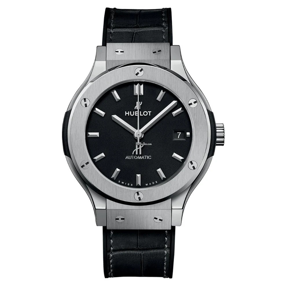 Men's watch / unisex  HUBLOT, Classic Fusion Titanium / 38mm, SKU: 565.NX.1470.LR | watchphilosophy.co.uk