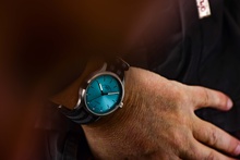 Men's watch / unisex  MÜHLE-GLASHÜTTE, Panova Turquoise / 40mm, SKU: M1-40-79-NB-IV | watchphilosophy.co.uk