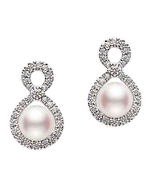 Women Jewellery  MIKIMOTO, Akoya Pearl, SKU: PEH5446DW | watchphilosophy.co.uk