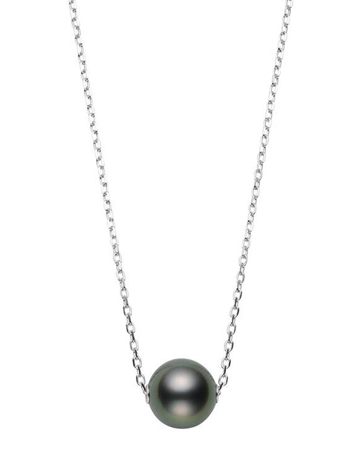 Women Jewellery  MIKIMOTO, Pearls in Motion White Pearl Pendant White Gold, SKU: PP20296BW | watchphilosophy.co.uk