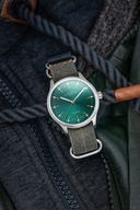 Men's watch / unisex  MÜHLE-GLASHÜTTE, Panova Green / 40mm, SKU: M1-40-76-NB-II | watchphilosophy.co.uk