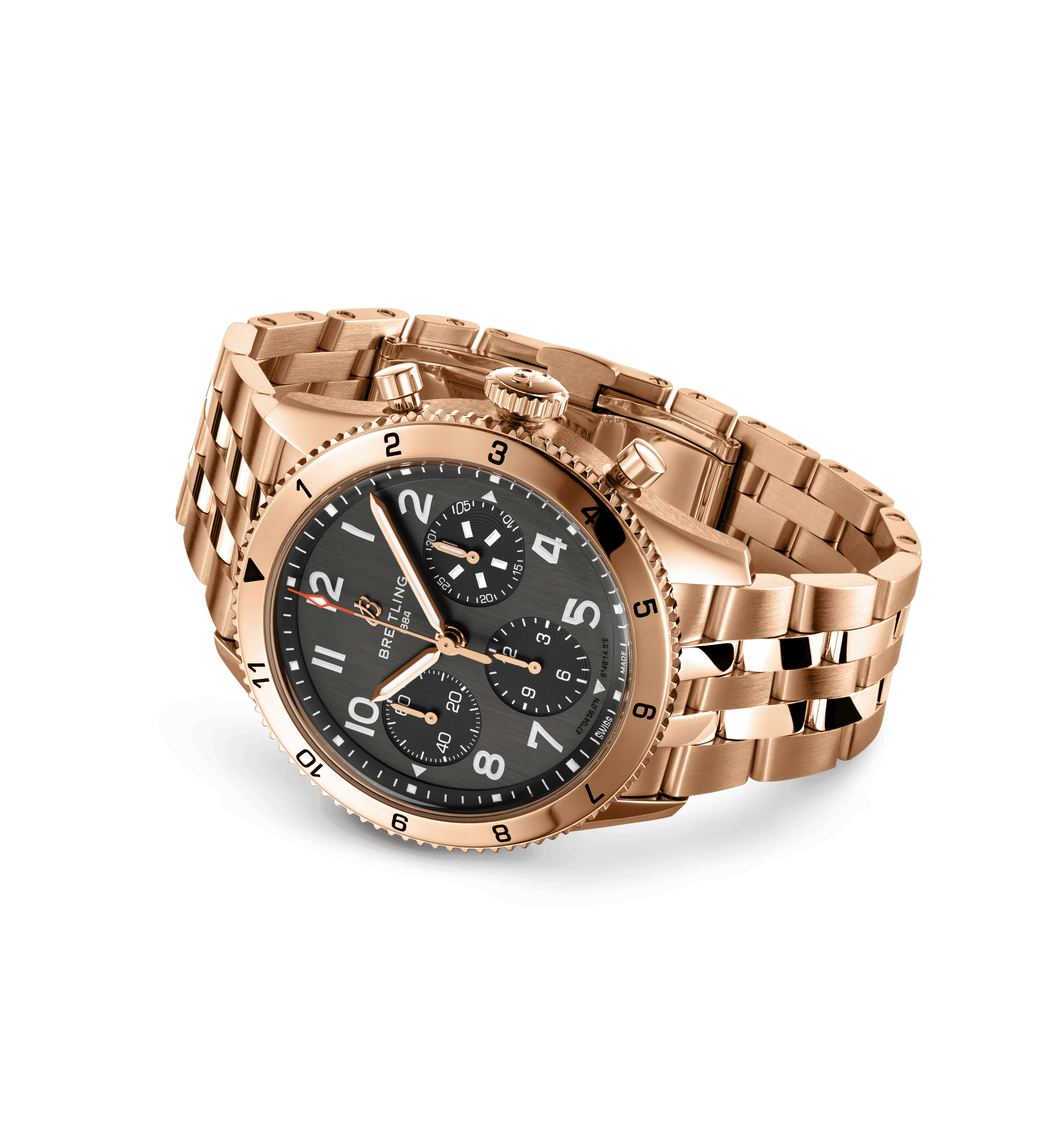 Men's watch / unisex  BREITLING, Classic AVI Chronograph P-51 Mustang / 42mm, SKU: R233801A1B1R1 | watchphilosophy.co.uk