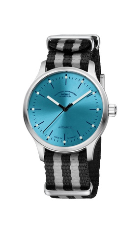 Men's watch / unisex  MÜHLE-GLASHÜTTE, Panova Turquoise / 40mm, SKU: M1-40-79-NB-IV | watchphilosophy.co.uk