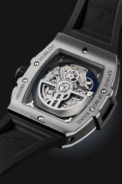 Men's watch / unisex  HUBLOT, Spirit Of Big Bang Titanium Blue Ceramic / 42mm, SKU: 642.NL.7170.RX | watchphilosophy.co.uk