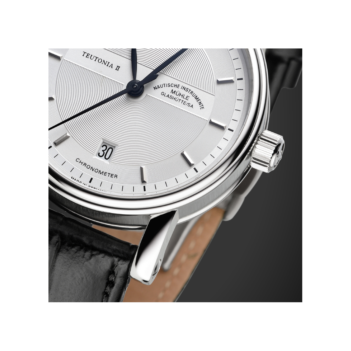 Men's watch / unisex  MÜHLE-GLASHÜTTE, Chronometer / 39 mm, SKU: M1-30-45-LB | watchphilosophy.co.uk