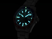 Men's watch / unisex  TAG HEUER, Aquaracer GMT / 43mm, SKU: WAY201F.BA0927 | watchphilosophy.co.uk