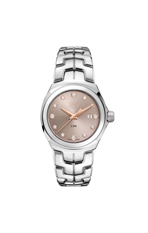 Ladies' watch  TAG HEUER, Link Date Quartz / 32mm, SKU: WBC131E.BA0649 | watchphilosophy.co.uk