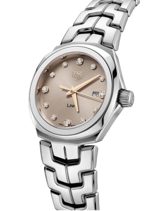 Ladies' watch  TAG HEUER, Link Date Quartz / 32mm, SKU: WBC131E.BA0649 | watchphilosophy.co.uk