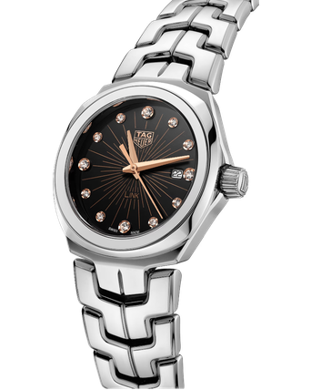 Ladies' watch  TAG HEUER, Link Quartz / 32mm, SKU: WBC131F.BA0649 | watchphilosophy.co.uk