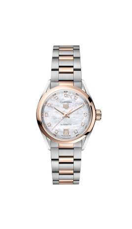 Ladies' watch  TAG HEUER, Carrera Date / 29mm, SKU: WBN2450.BD0569 | watchphilosophy.co.uk