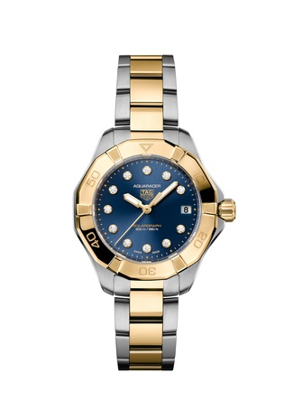 Ladies' watch TAG HEUER, Aquaracer Professional 200 Solargraph / 34mm, SKU: WBP1323.BB0004 | watchphilosophy.co.uk