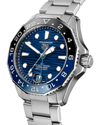 Men's watch / unisex  TAG HEUER, Aquaracer Professional 300 GMT / 42mm, SKU: WBP5114.BA0013 | watchphilosophy.co.uk